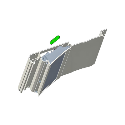 HT190 Railway Vehicle Saloon Light with Ceiling Panel for Singapore Metro