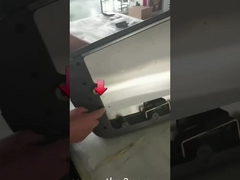 UIC566 Interior de los vagones ferroviarios con reposabrazos con recubrimiento en polvo de mesa de aperitivos