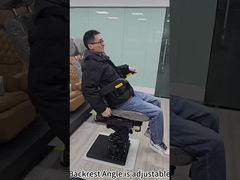 Asiento del conductor del tren de ajuste flexible